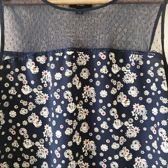 Jason Wu Navy Blue Blouse- XL - Picture 2 of 5